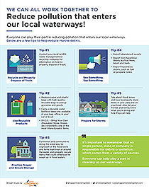 Tips to Reduce Marine Debris