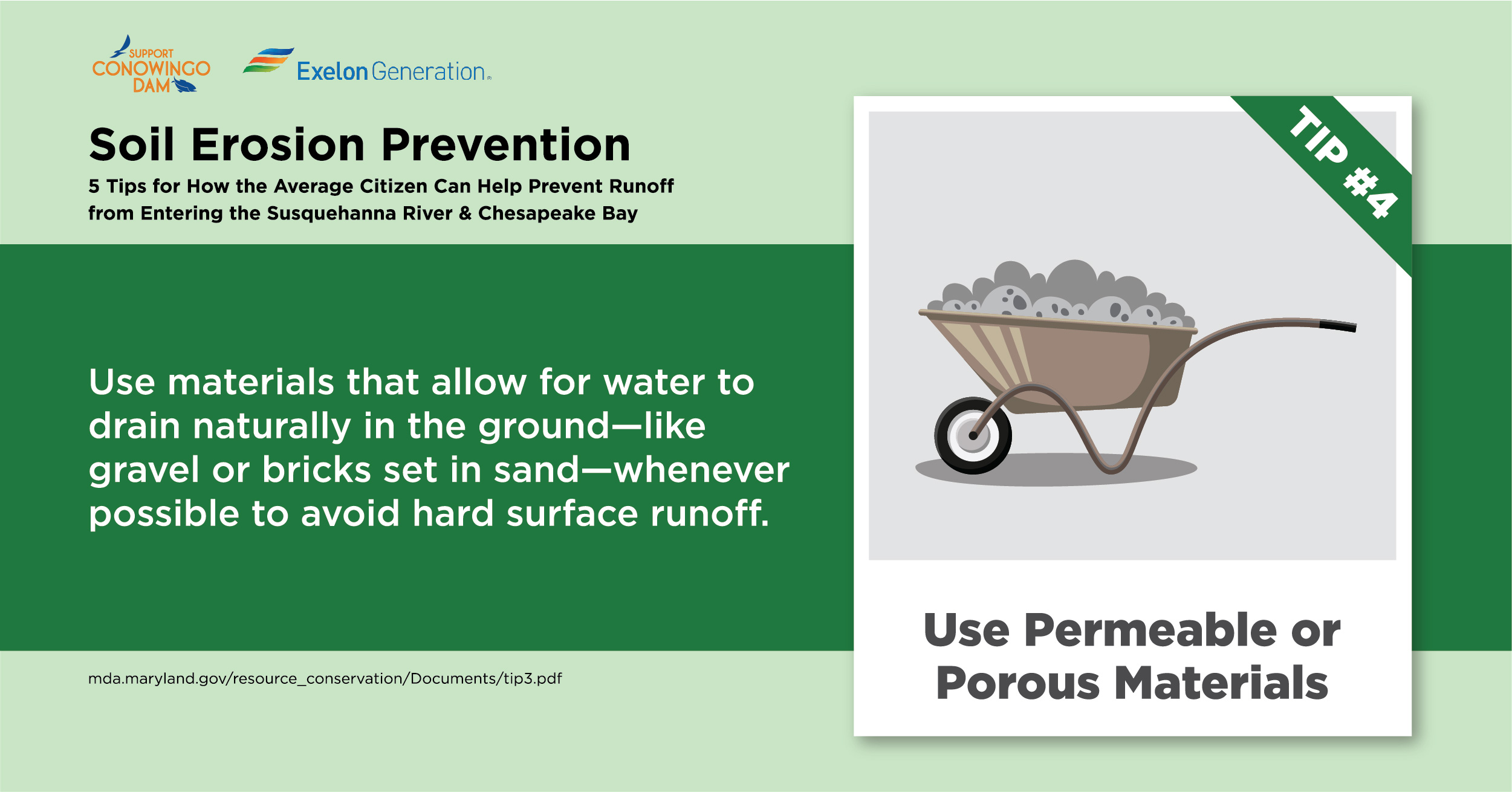 Tips to Prevent Soil Erosion Support Conowingo Dam